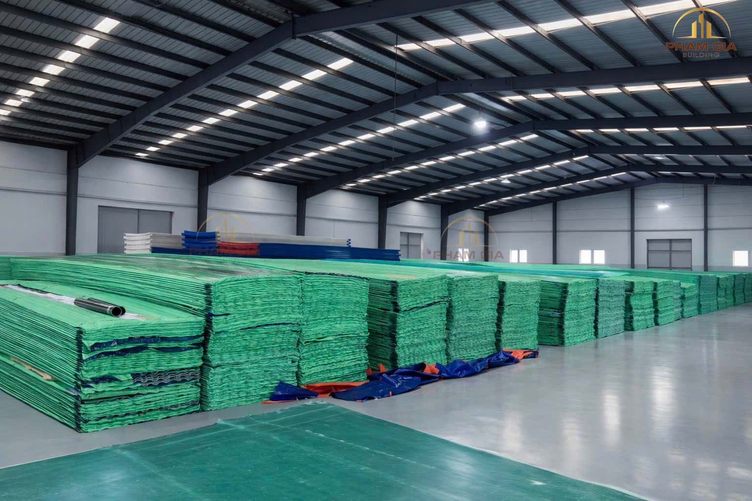 Tổng kho tấm lợp lấy sáng poly sóng