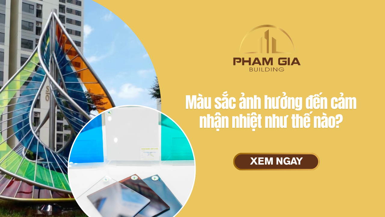 Màu sắc Polycarbonate và ảnh hưởng đến cảm nhận nhiệt như thế nào?