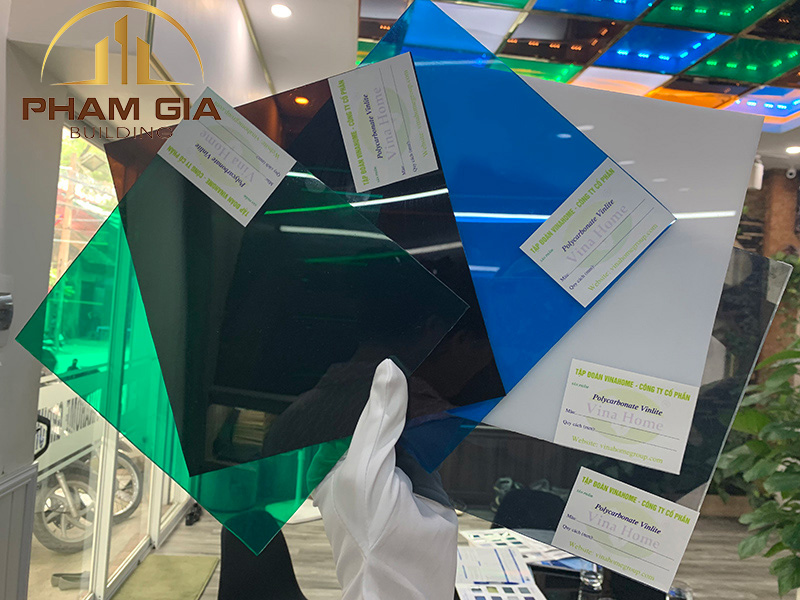 Nhựa Polycarbonate các màu
