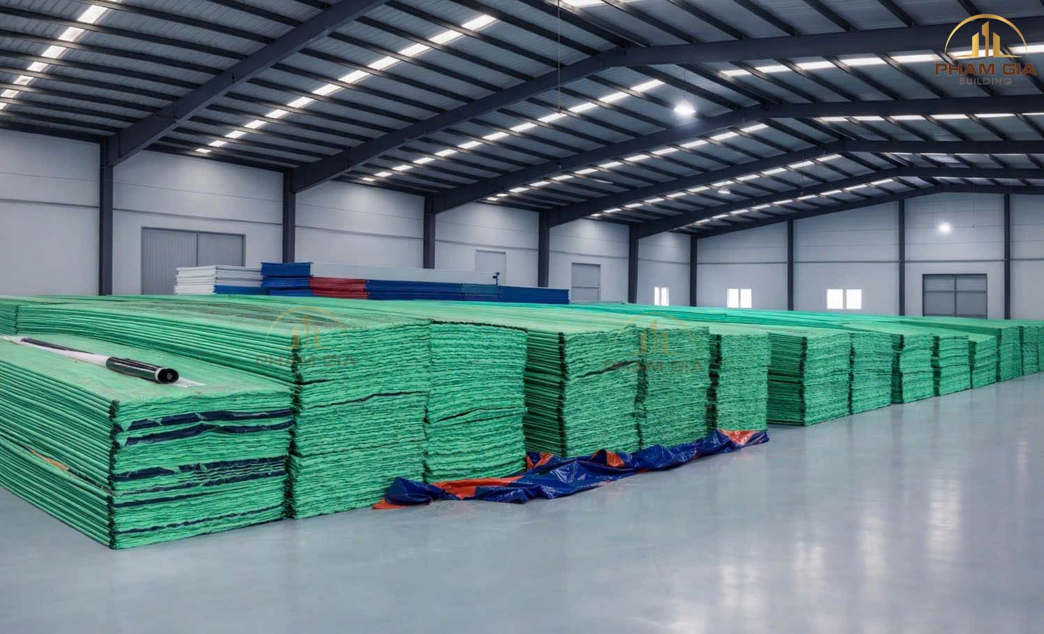 Sản xuất tấm Poly sóng